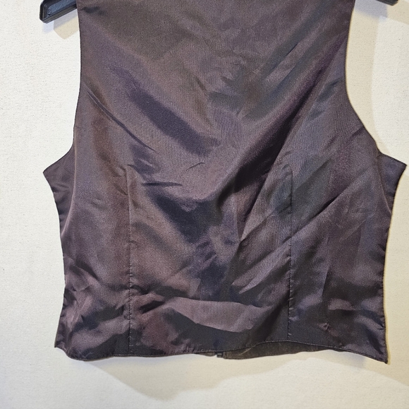Wilson Dark Brown Suede Vest - Picture 6 of 6